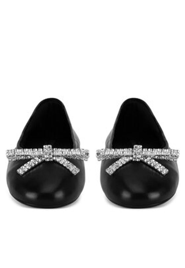 Badura Baleriny CARNATION-8221-133 Czarny. Kolor: czarny. Materiał: skóra