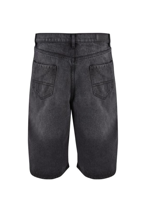 Urban Classics - Shorty Męskie Denim Średnich Grubości 90's. Kolor: czarny. Materiał: denim