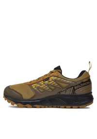 salomon - Salomon Sneakersy Wander Gore-Tex L47436600 Khaki. Kolor: brązowy. Materiał: materiał. Technologia: Gore-Tex #6