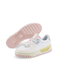 Buty Kobieta Puma Cali Dream biały. Okazja: na co dzień. Kolor: biały, wielokolorowy, beżowy