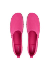 Calvin Klein Espadryle Tessa HW0HW02931 Różowy. Kolor: różowy. Materiał: materiał #5