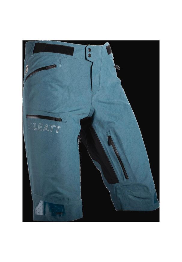 Spodenki rowerowe LEATT Shorts MTB HydraDri 5.0. Kolor: niebieski, zielony, wielokolorowy. Sport: kolarstwo