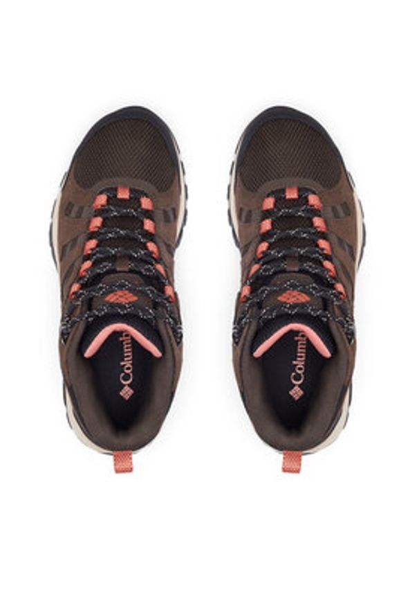 columbia - Columbia Trekkingi Redmond III Mid Waterproof 1940611 Brązowy. Kolor: brązowy. Materiał: materiał