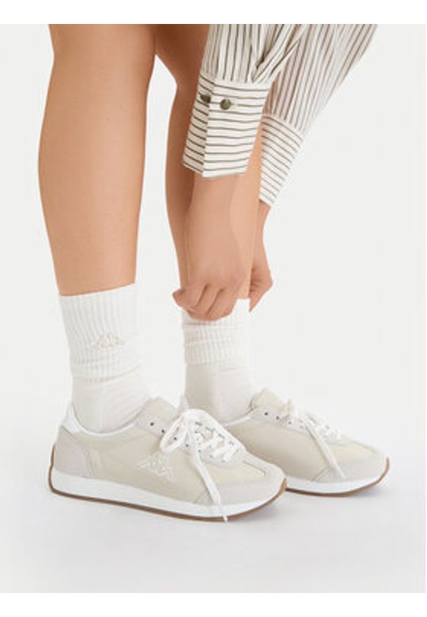 Kappa Sneakersy CEO-V5-10159 Beżowy. Kolor: beżowy. Materiał: materiał