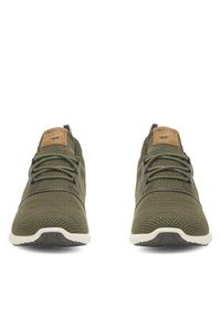 Mustang Sneakersy 4132-311 Khaki. Kolor: brązowy. Materiał: materiał #3