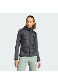 Adidas - Kurtka Terrex Multi Hybrid Insulated Hooded. Kolor: czarny. Materiał: polar, materiał
