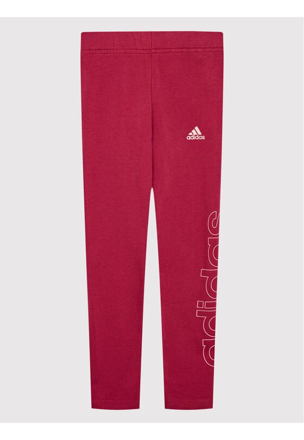 Adidas - adidas Legginsy Essentials HE1971 Różowy Tight Fit. Kolor: różowy. Materiał: bawełna