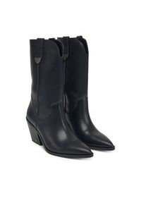 Pepe Jeans Kowbojki Gina Western W PLS500017 Czarny. Kolor: czarny. Materiał: skóra #6