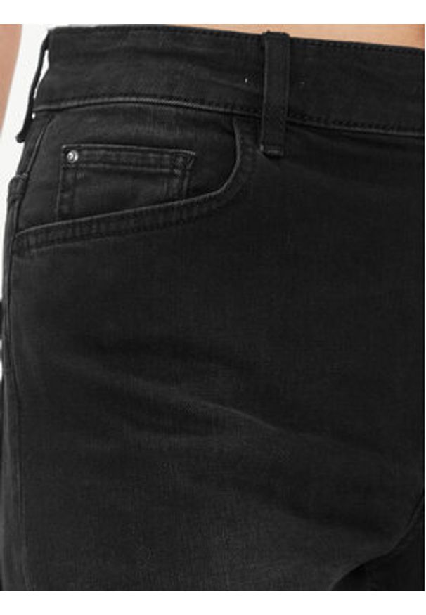 Marella Jeansy Tomboy 2331860637200 Czarny Regular Fit. Kolor: czarny