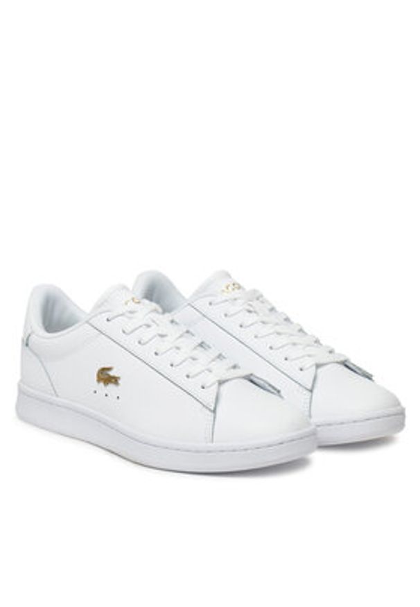 Lacoste Sneakersy Carnaby Set 7-48SFA0012 Biały. Kolor: biały. Materiał: skóra