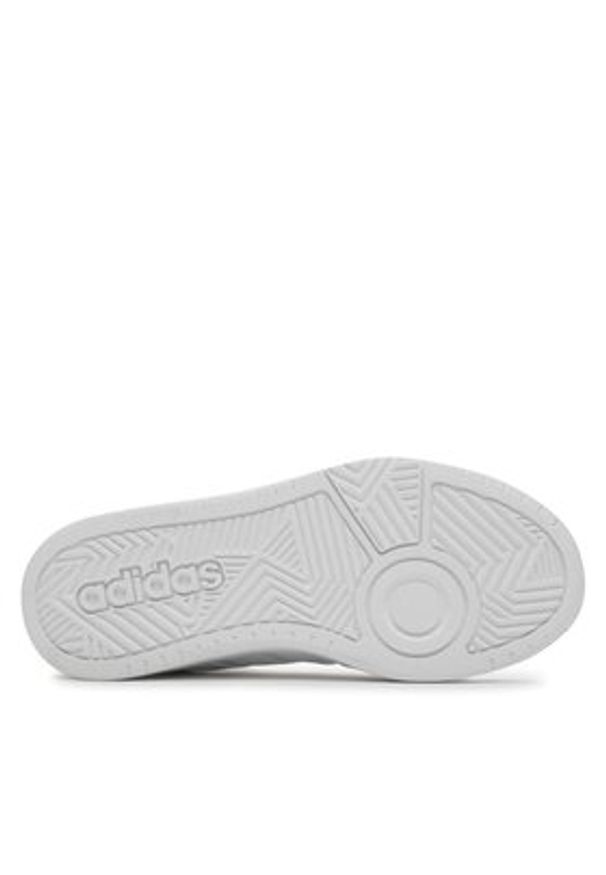 Adidas - adidas Sneakersy Hoops 3.0 GW5457 Biały. Kolor: biały. Materiał: materiał