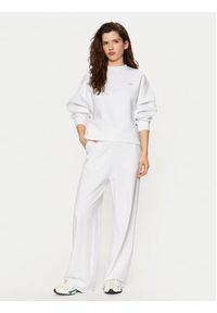 Lacoste Bluza SF5614 Biały Oversize. Kolor: biały. Materiał: bawełna #3
