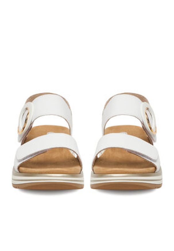 Remonte Sandały CEO-D1J63-80 Biały. Kolor: biały. Materiał: syntetyk, skóra