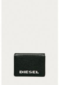 Diesel Portfel skórzany damski kolor czarny. Kolor: czarny. Materiał: skóra #1