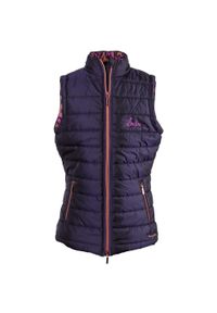 HARRYS HORSE - Dziewczęca kurtka puchowa bez rękawów Harry's Horse LouLou Chris. Kolor: wielokolorowy, niebieski, fioletowy, brązowy. Materiał: puch. Długość rękawa: bez rękawów. Styl: młodzieżowy #1