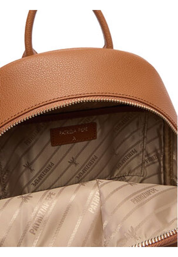 Patrizia Pepe Plecak 8B0325/L001-B111 Brązowy. Kolor: brązowy. Materiał: skóra