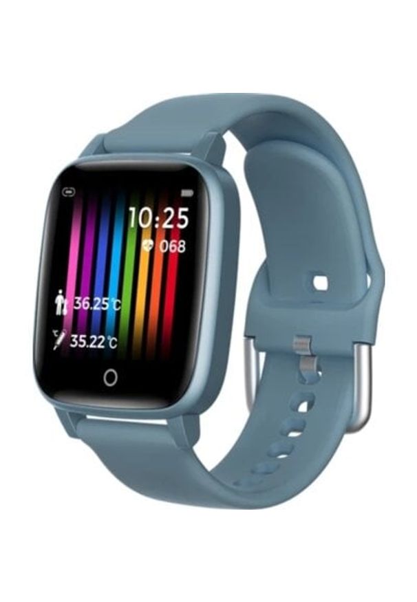 Bemi - Smartwatch BEMI Ter Niebieski. Rodzaj zegarka: smartwatch. Kolor: niebieski. Styl: sportowy