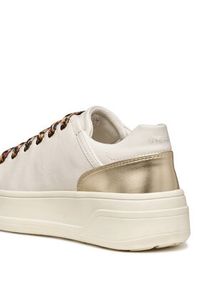Geox Sneakersy D Spherica Ecub-2 D56WVD 0BCBN C1327 Biały. Kolor: biały. Materiał: skóra #5