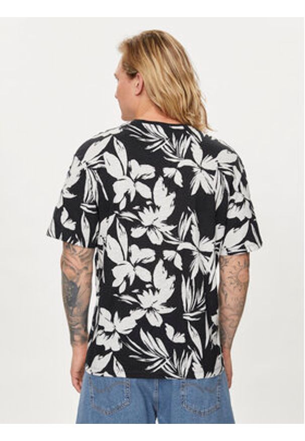 Jack & Jones - Jack&Jones T-Shirt Jjejeff 12249329 Czarny Relaxed Fit. Kolor: czarny. Materiał: bawełna
