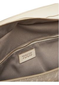 Tous - TOUS Torebka Buckles Silhouette 2002201901 Beżowy. Kolor: beżowy. Materiał: skórzane #5