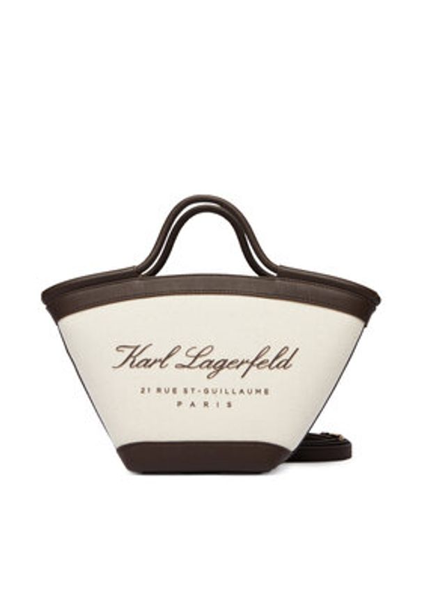 Karl Lagerfeld - KARL LAGERFELD Torebka B1W46067 Beżowy. Kolor: beżowy