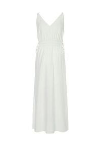 YAS Sukienka letnia Dazly 26037101 Biały Regular Fit. Kolor: biały. Materiał: wiskoza. Sezon: lato