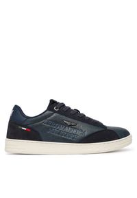 Sneakersy Aeronautica Militare. Kolor: niebieski #1