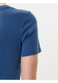 United Colors of Benetton - United Colors Of Benetton T-Shirt 3GA2D1066 Granatowy Slim Fit. Kolor: niebieski. Materiał: bawełna
