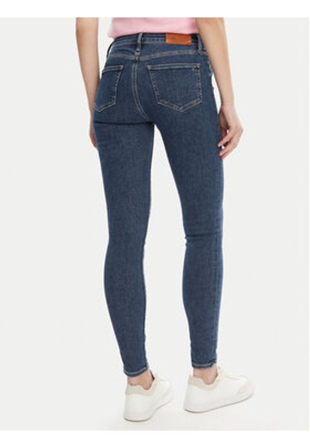 TOMMY HILFIGER - Tommy Hilfiger Jeansy Como WW0WW45673 Granatowy Skinny Fit. Kolor: niebieski