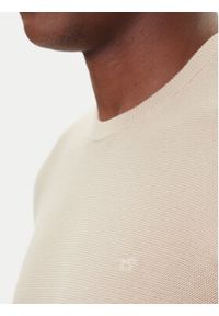 Mustang Sweter Elliot 1016844 Beżowy Regular Fit. Kolor: beżowy. Materiał: bawełna #5