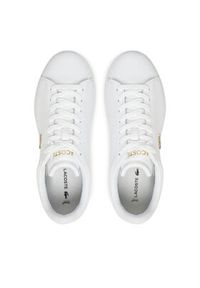 Lacoste Sneakersy Carnaby Set 7-48SFA0012 Biały. Kolor: biały. Materiał: skóra
