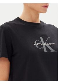 Calvin Klein Jeans T-Shirt Hero LV047B865G Czarny Regular Fit. Kolor: czarny. Materiał: bawełna #4
