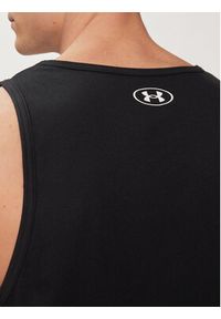 Under Armour Tank top Ua Sportstyle Logo Tank 1382883-001 Czarny Loose Fit. Kolor: czarny. Materiał: bawełna, syntetyk #6