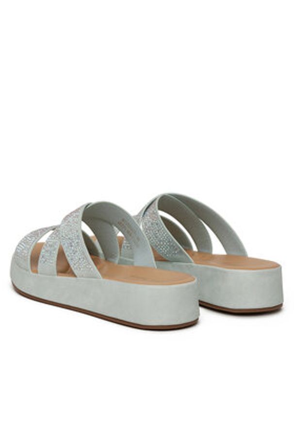 Clara Barson Klapki R23SS06671 Niebieski. Kolor: niebieski. Materiał: syntetyk, materiał