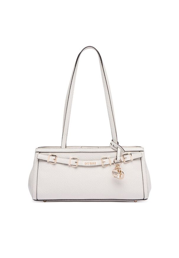Guess Torebka Dovie HWKG99 09080 Kremowy. Kolor: kremowy. Materiał: skórzane