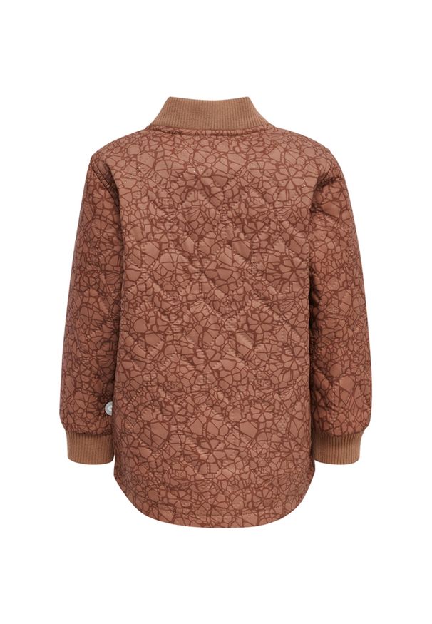 Dres dla chłopca niemowlaka Hummel Sobi Thermoset. Kolor: brązowy. Materiał: dresówka