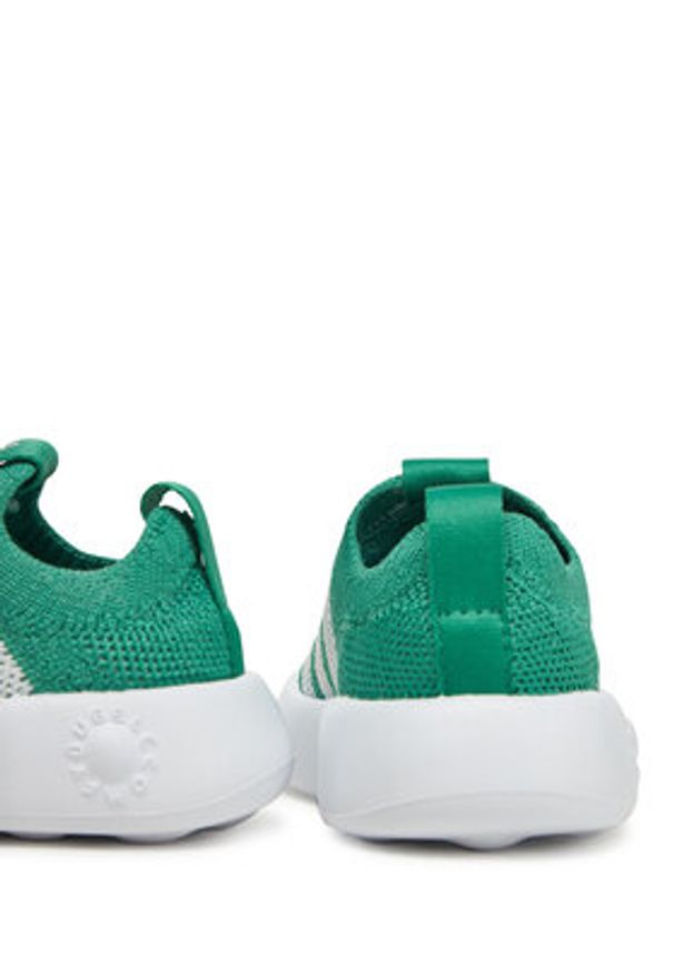 Adidas - adidas Sneakersy Bubblecomfy JI1608 Zielony. Kolor: zielony. Materiał: materiał
