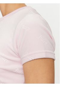 Juicy Couture T-Shirt Kailey JCSSC223421381 Różowy Regular Fit. Kolor: różowy. Materiał: syntetyk #3