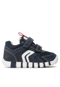 Sneakersy Geox. Kolor: niebieski