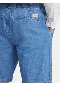 Blend Szorty jeansowe 20717026 Niebieski Regular Fit. Kolor: niebieski. Materiał: bawełna #7