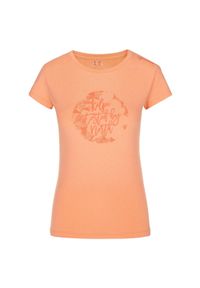 Koszulka techniczna damska Kilpi LISMAIN-W. Kolor: różowy, wielokolorowy, pomarańczowy