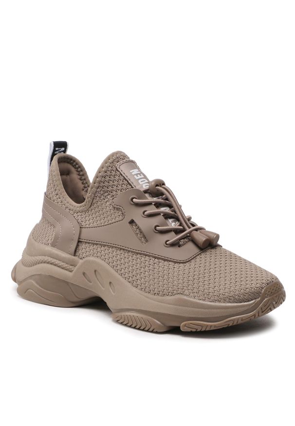 Sneakersy Steve Madden Match-E SM19000020-04004-02C Dark tAUPE. Kolor: brązowy. Materiał: materiał