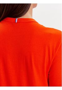 Le Coq Sportif T-Shirt Unisex 2310362 Pomarańczowy Regular Fit. Kolor: pomarańczowy. Materiał: bawełna #4