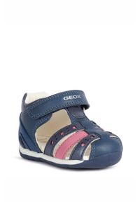 Geox - Sandały dziecięce. Zapięcie: rzepy. Kolor: niebieski. Materiał: syntetyk, materiał, skóra ekologiczna, guma #6