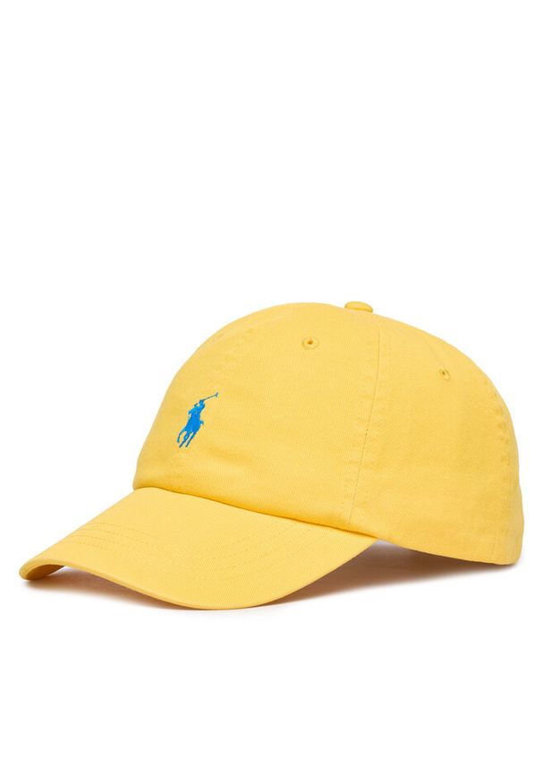 Czapka z daszkiem Polo Ralph Lauren. Kolor: żółty