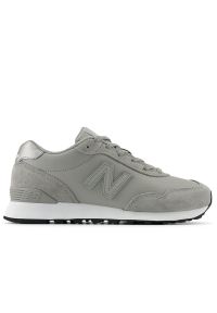 Buty New Balance WL515OGB - szare. Okazja: na co dzień. Kolor: szary. Materiał: materiał, skóra, syntetyk, guma. Szerokość cholewki: normalna