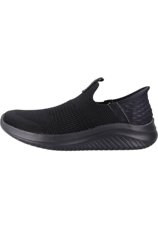 skechers - Buty do chodzenia damskie Skechers 403844LB. Kolor: czarny. Materiał: materiał, syntetyk. Szerokość cholewki: normalna. Sport: turystyka piesza