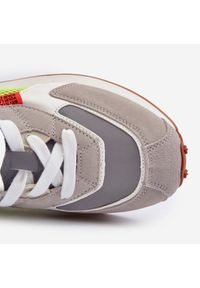 Big-Star - Buty Sportowe Sneakersy Męskie Memory Foam System Big Star NN174344 Szare. Kolor: szary. Materiał: materiał, skóra. Szerokość cholewki: normalna #7