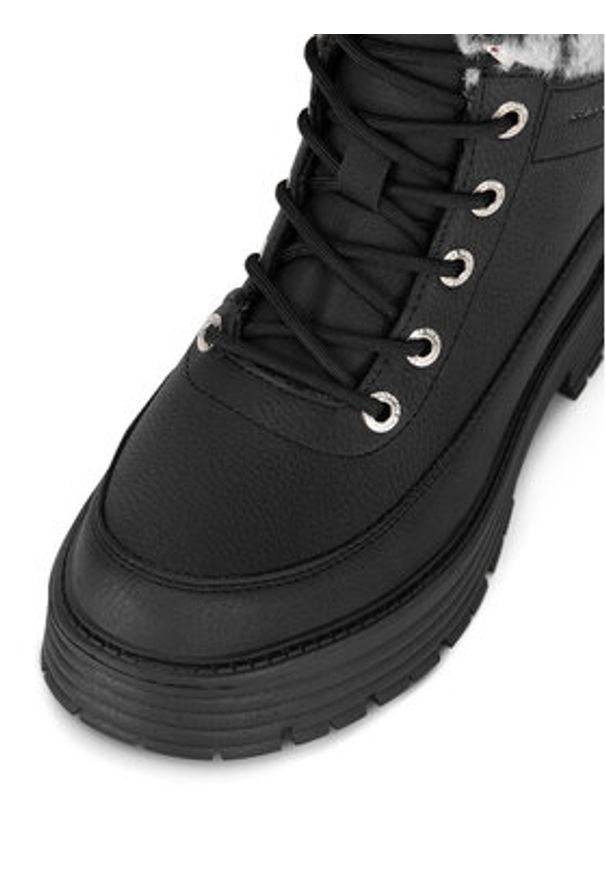 Beverly Hills Polo Club Trzewiki V12-703 Czarny. Kolor: czarny. Materiał: materiał