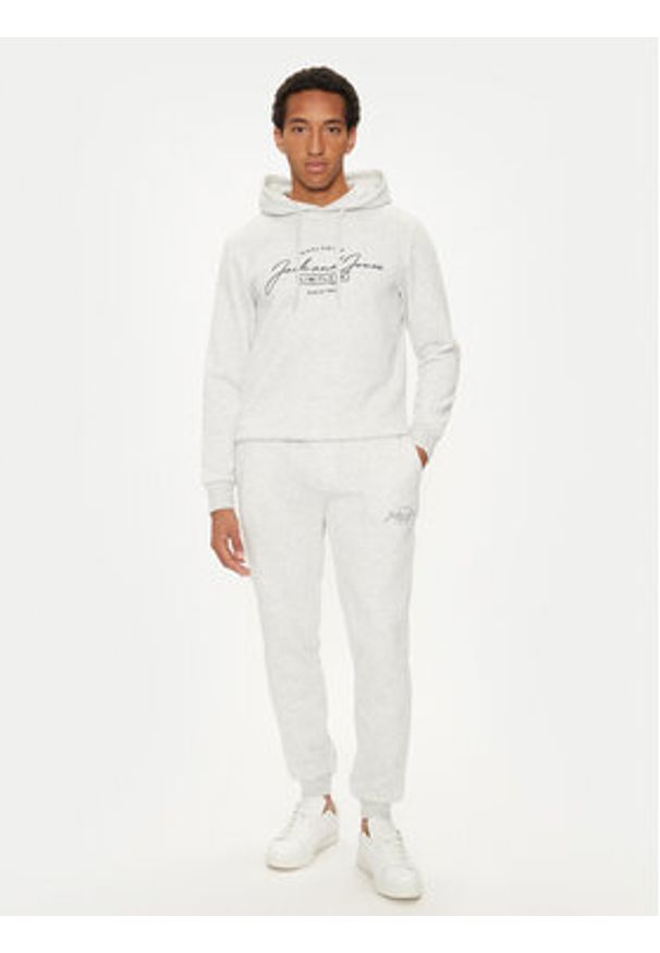 Jack & Jones - Jack&Jones Dres Ferris 12266296 Szary Standard Fit. Kolor: szary. Materiał: bawełna, syntetyk